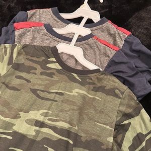 Brand new Kenneth Co.3 set Tod boy short sleeve Henley